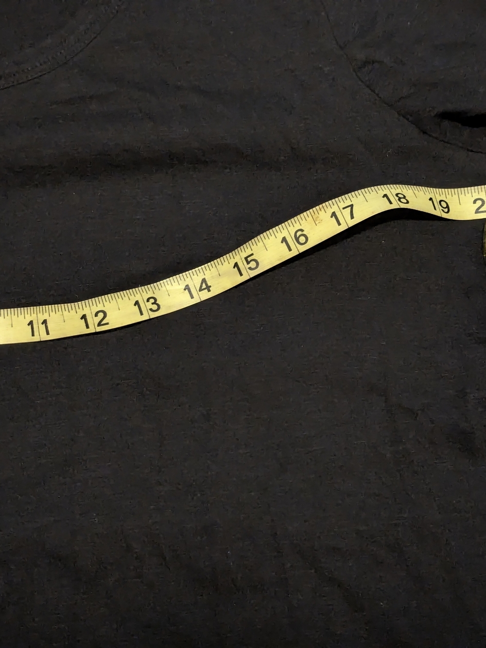 LOGO by Lori Goldstein Black Ruffle-Hem Tunic Top - Picture 4 of 4